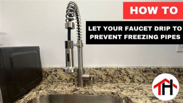 Do you need to leave outside faucets dripping?
