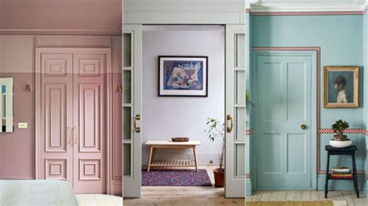Do you paint both sides of an interior door the same color?