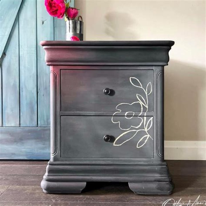 Do you sand in between coats of chalk paint?