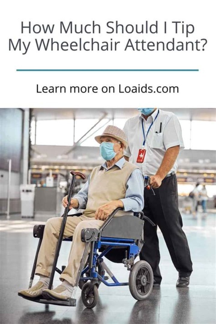 Do you tip airport wheelchair attendants?