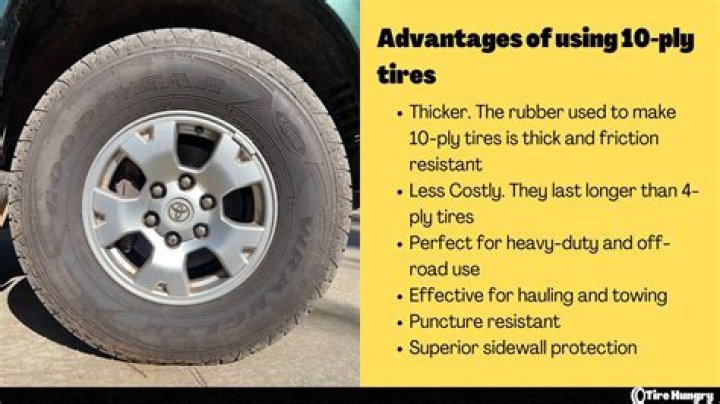 Does a 3/4 ton truck need 10 ply tires?