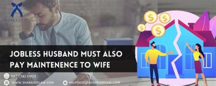Does a husband have to pay maintenance to his wife?
