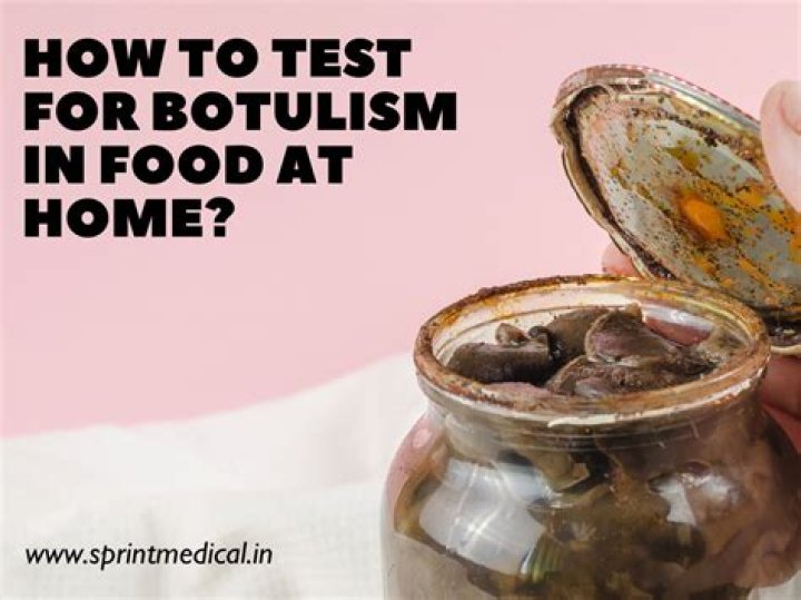 Does botulism have a taste?