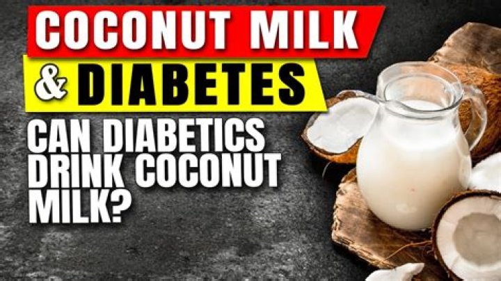 Does coconut milk raise blood sugar?