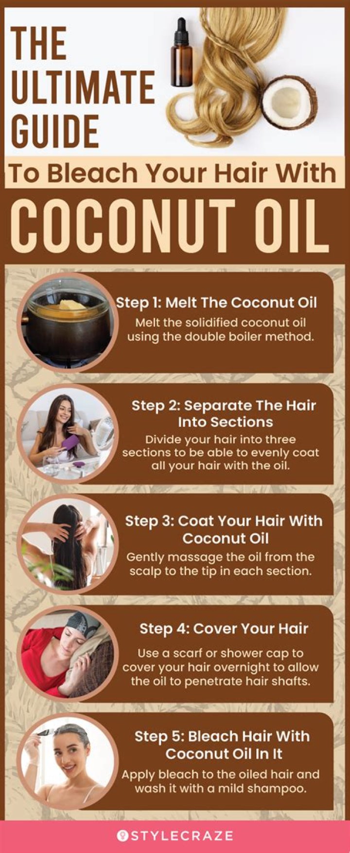 Does coconut oil help gray hair?