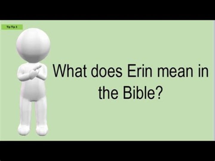 Does Erin mean peace?