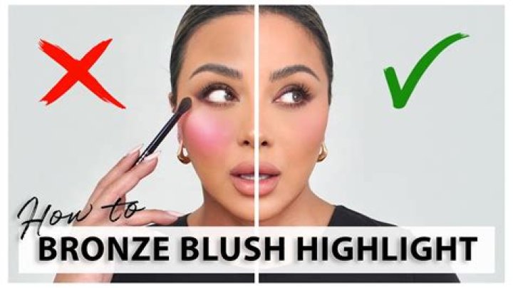 Does highlighter go on top blush?