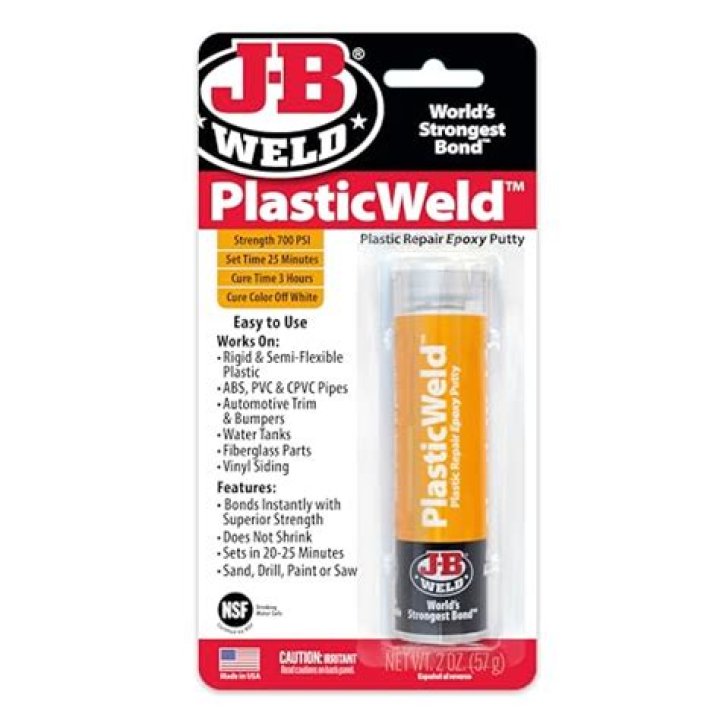 Does JB plastic weld work?