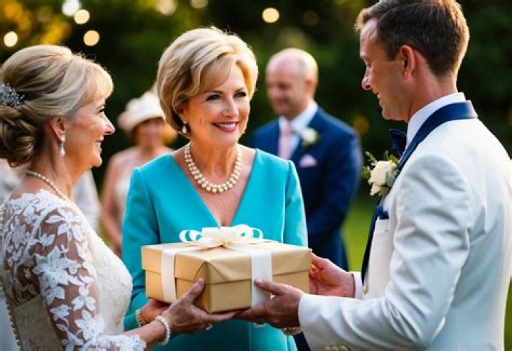 Does mother of bride give mother of groom a gift?