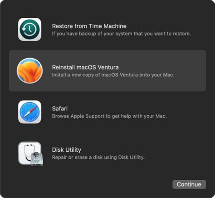 Does reinstalling macOS delete user data?