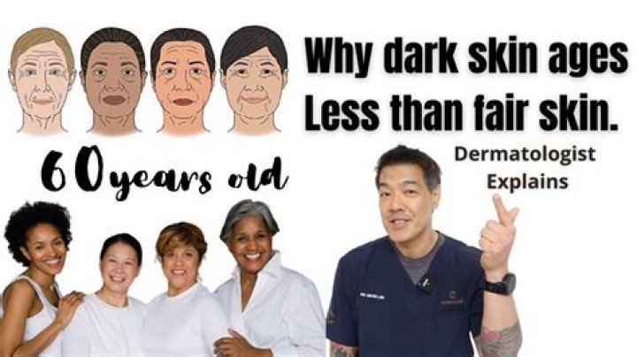 Does skin lighten with age?