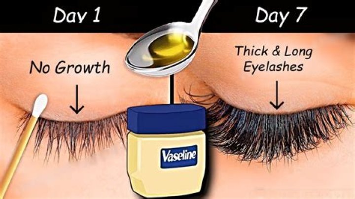 Does Vaseline grow your eyelashes?