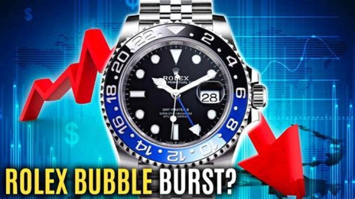Has Rolex bubble burst?