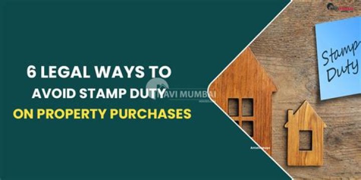 How can I avoid stamp duty?