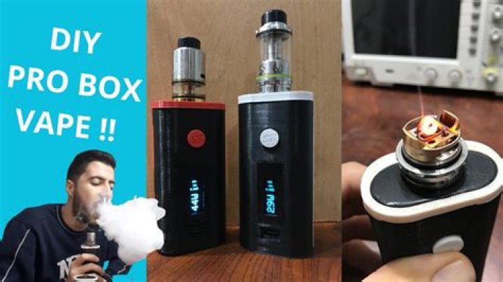 How can I make a homemade vape?
