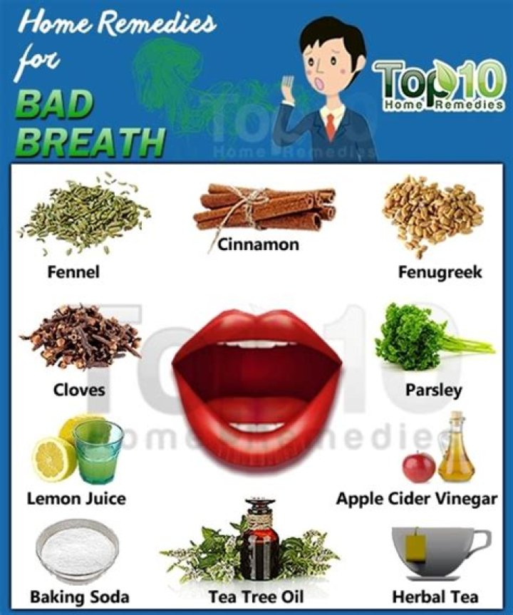 How can I permanently get rid of bad breath at home?