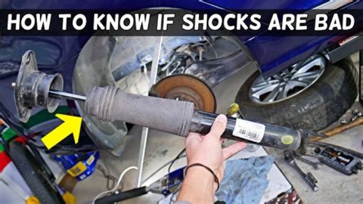 How can you tell if your shocks are bad?