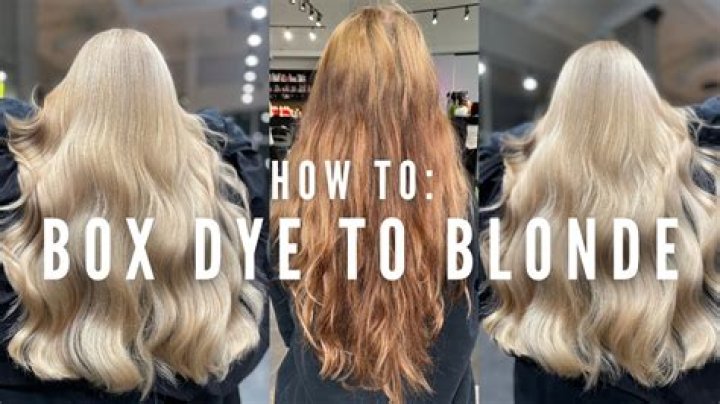 How did the Romans dye their hair blonde?