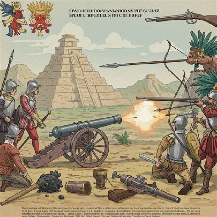 How did the Spanish punish the Aztecs?