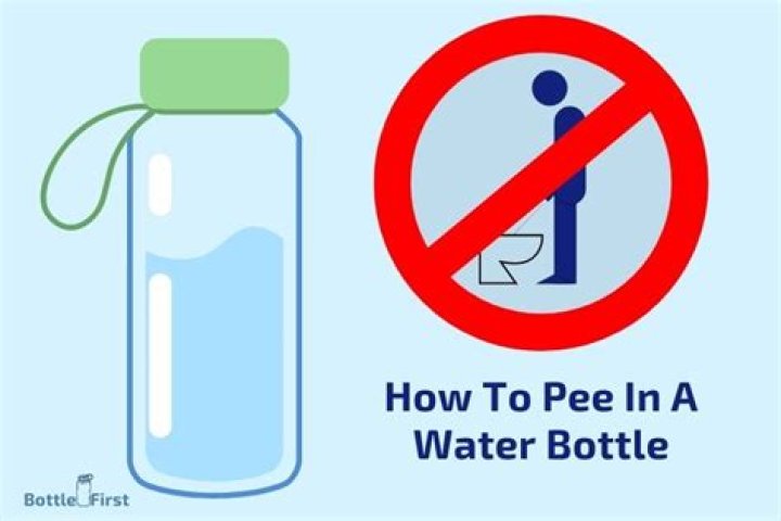 How do guys pee in a bottle?