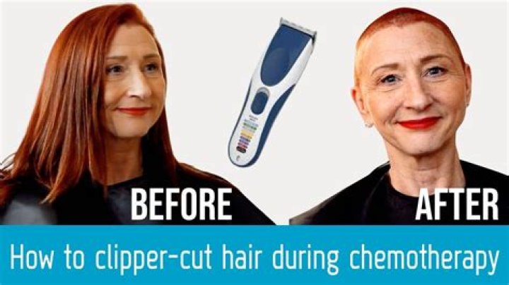 How do I cut my hair before chemo?