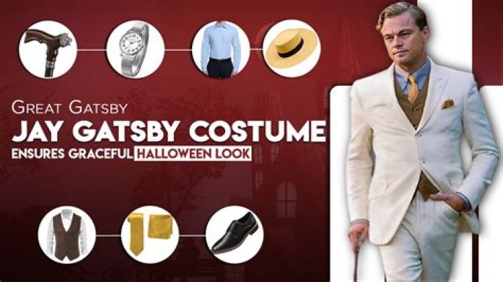 How do I dress like Jay Gatsby?