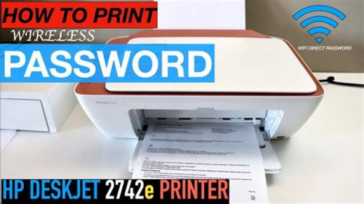 How do I find my HP wireless printer password on my iPhone?