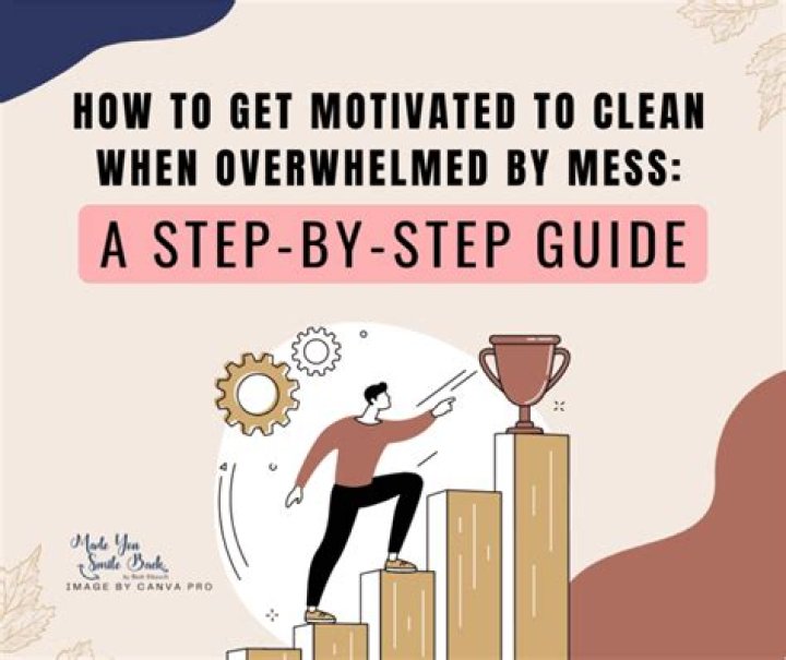 How do I get motivated to clean overwhelmed mess?
