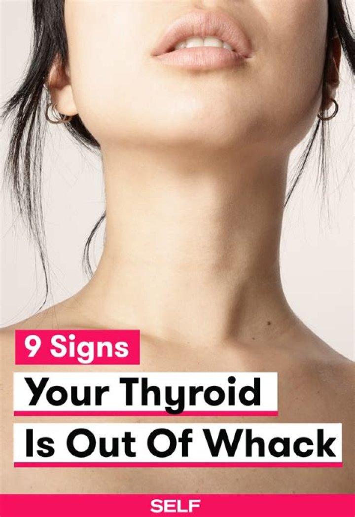 How do I know if my thyroid is out of whack?