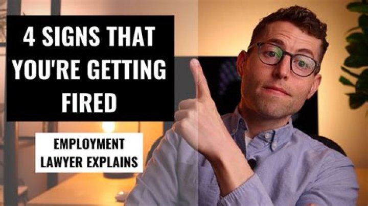 How do I stop getting fired?