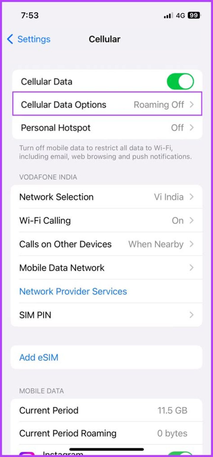 How do I turn off my 5G on my iPhone 13?