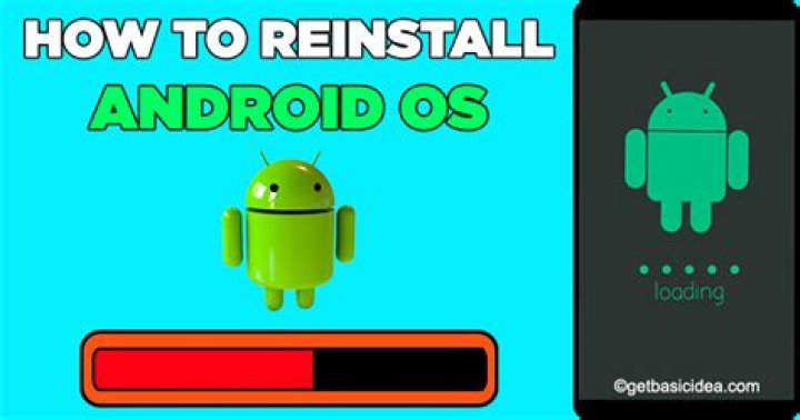 How do I wipe and reinstall Android OS?