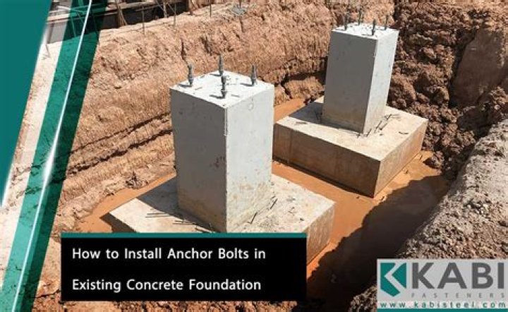 How do you anchor something to concrete?