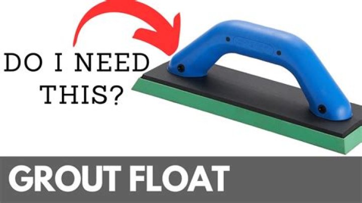 How do you apply grout without a float?