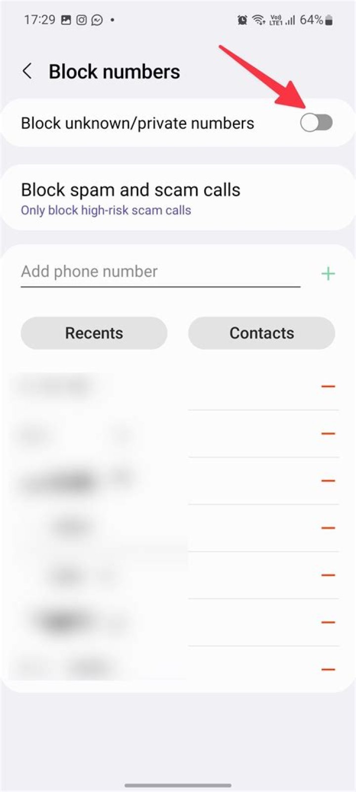 How do you block a number without letting them know?