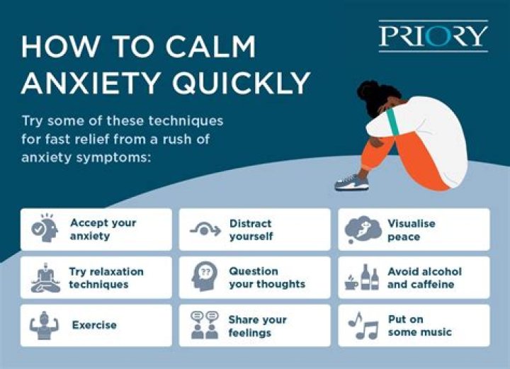 How do you calm anxiety and vertigo?