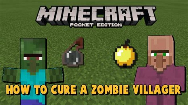 How do you cure a zombie villager?
