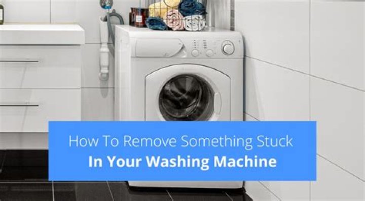 How do you dissolve hair in a washing machine?