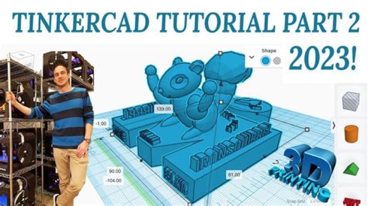How do you edit text in Tinkercad?