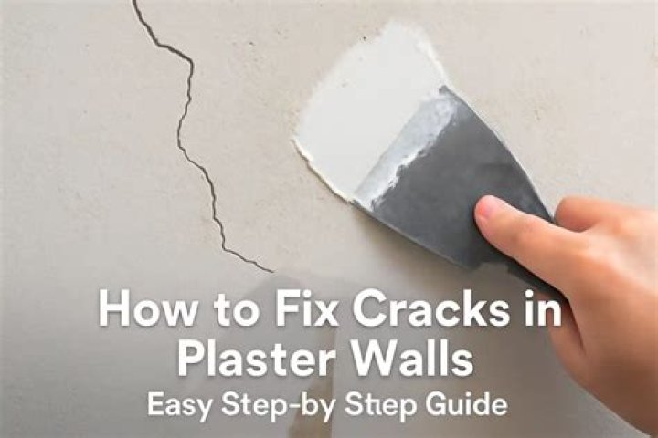 How do you fill in deep plaster cracks?