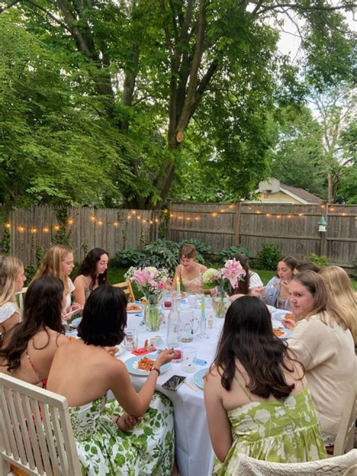 How do you host a garden party in the rain?