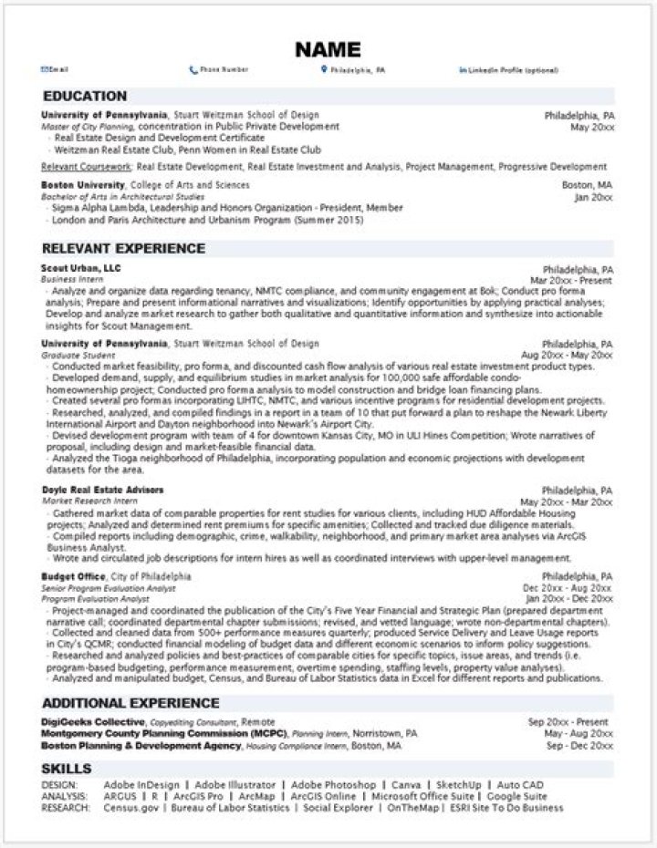 How do you list a masters degree in progress on a resume?