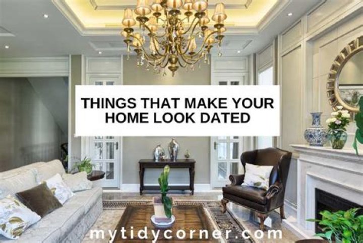 How do you make a dated house look modern?