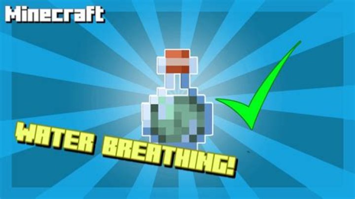 How do you make a water breathing helmet in Minecraft?