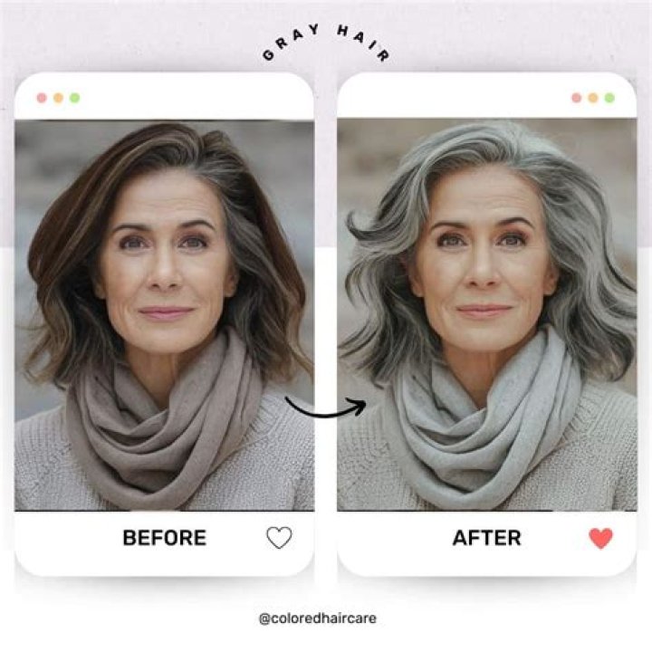 How do you make gray hair sparkle?