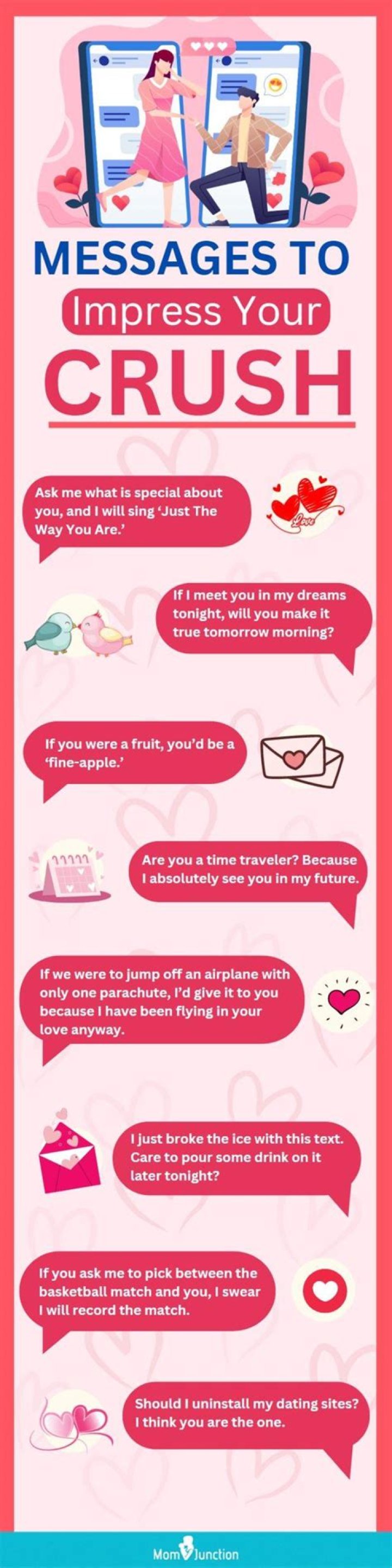 How do you respond to your crush when he texts you?