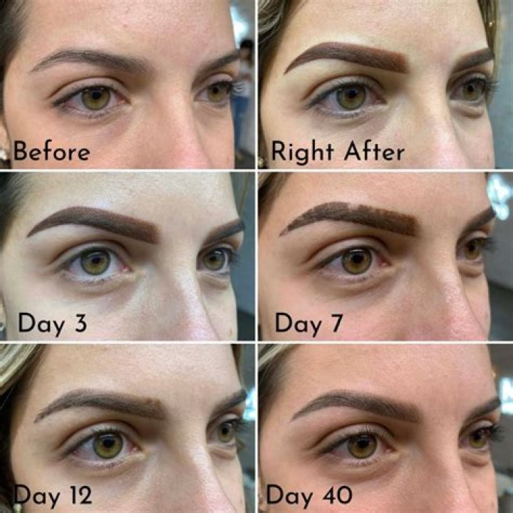 How do you sleep after microblading?