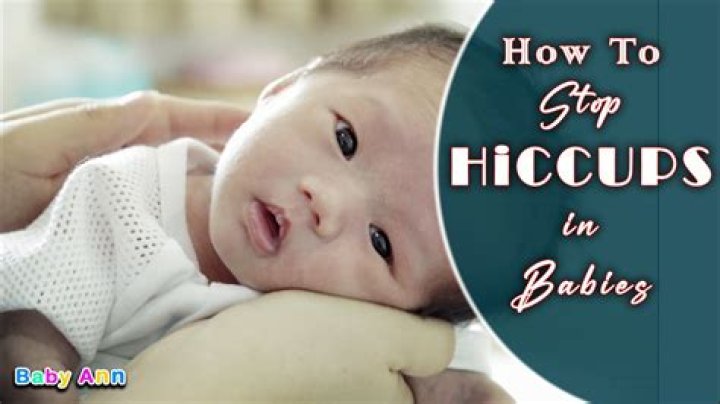 How do you stop hiccups in a newborn?