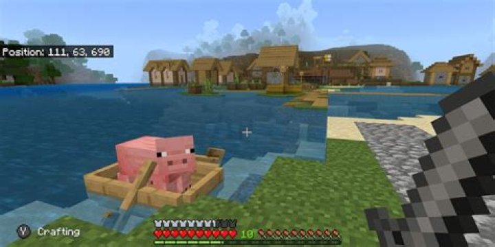 How do you switch a boat in Minecraft Nintendo?