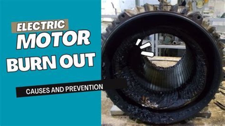 How do you tell if a motor is burnt out?